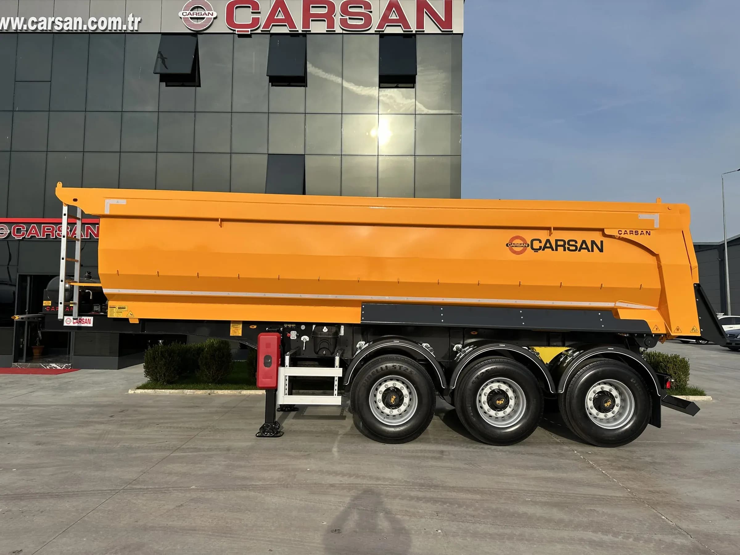 Çarsan Treyler Damper Treyler - havuz damper treyler üretim ve teslimat fotoğrafı